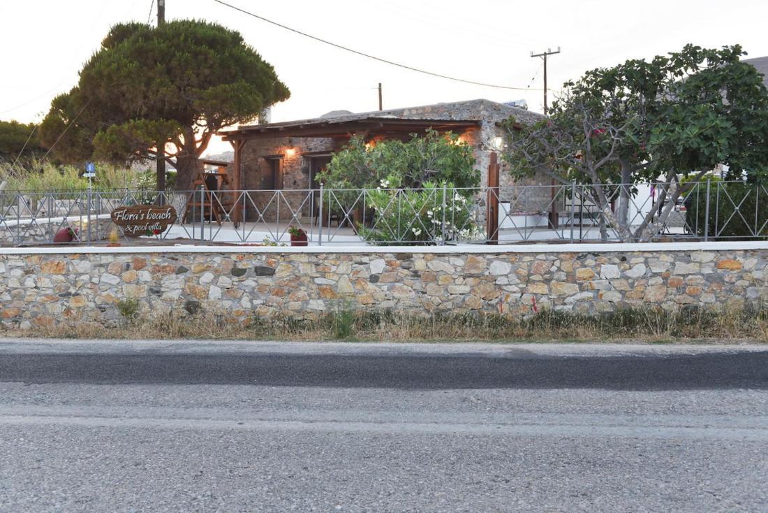 Flora'S Beach And Pool Villa In Syros Liaropá Eksteriør billede